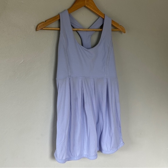 Lululemon Power Dance Tank Top Heathered Lavender Dusk Purple Small Medium 4 6 - Picture 4 of 9